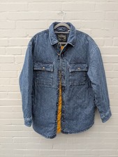 Levis Jeansjacke Gr. M Stark Oversized Gesteppt Herbst Übergang Original Blau