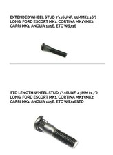 Radbolzen 7/16 UNF für alte