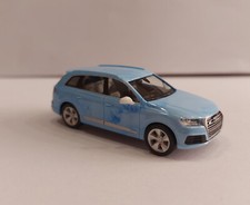 Herpa 953122 Audi Q7 in Hellblau Sondermodell "Marmoriert" OVP