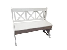 Bank Sitzbank Kiefer Massiv