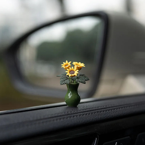 Auto deko mini vase - auto,