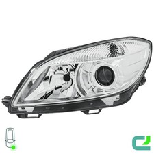 Hauptscheinwerfer links 12 V H7/H7 Halogen HELLA für u.a. SKODA Fabia II