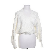 Wickeljacke, Größe: L, Weiß, Zopfstrick, Damen #AAz