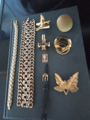Modeschmuck goldfarbig - modeschmuck,