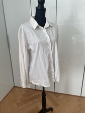 Bluse Weiß Gr 44 XL Hinten