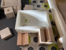 Cuboro kompatible Half Pipe