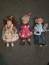 3 Puppen – ca. 40 cm –