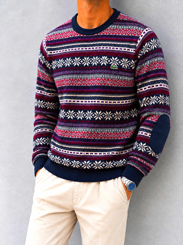 Lacoste herren strickpullover - lacoste,