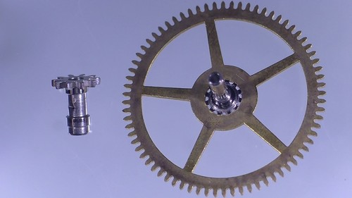 Zentralrad und kanonenrohr - und,