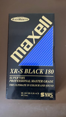 180 video cassette maxell - video,