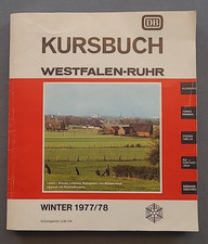 DB - Kursbuch  Westfalen-Ruhr