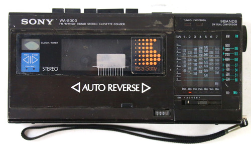 Tragbarer cassette player - cassette,