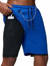 Shorts Laufhose kurz Kompression Basketball Fussball Sporthose Fitness Herren