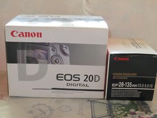 @@@ CANON DIGITALKAMERA EOS 20D + OBJEKTIV EF28-135mm*TOP & OVP* @@@