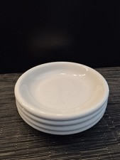 4 x IKEA RONDO Suppenteller weiß Ø 19 cm, H 3 cm