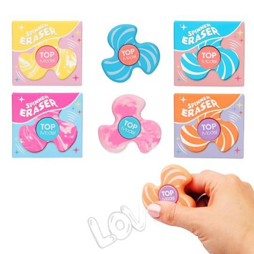 Spinner radiergummi set - set,, 4