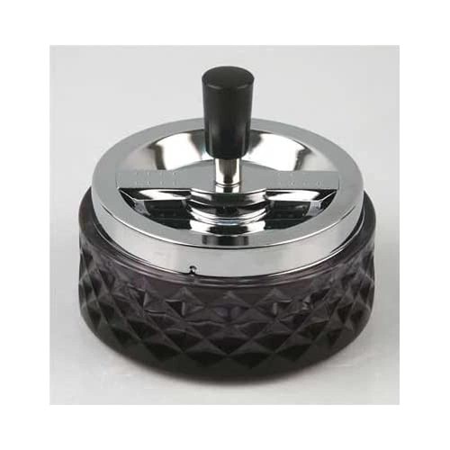 Aschenbecher 12cm schwarz - aschenbecher,