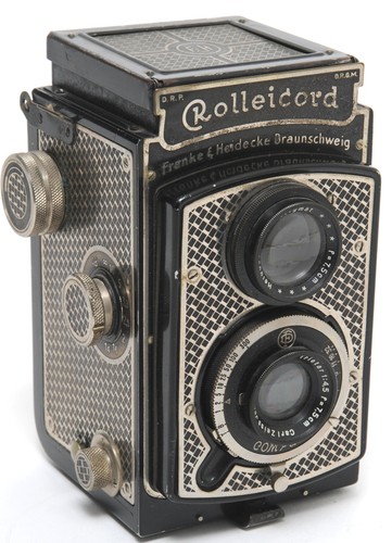 Vintage rolleicord art deco - art, w