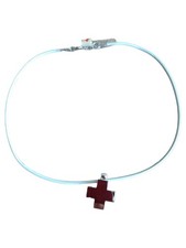 Fossil damen halskette kreuz - fossil,