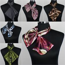 Halstuch Elegant Tuch Damen Schal Krawatte Krawattentuch 22 Farben Schleife