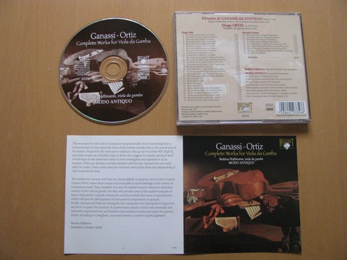 Ganassi ortiz opere - ortiz, complete