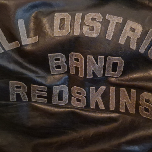 Redskins leder anorak jacke - leder,