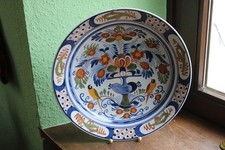 Antike Keramik Fayence Teller AK oder MK um 1800