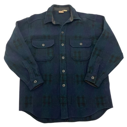 Vintage woolrich wool hemd - wool,