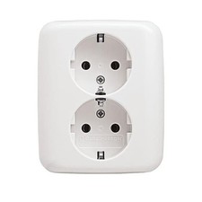 Busch-Jaeger SCHUKO-Doppelsteckdose 202 EUJ-214 Steckdosen 2TKA00003896