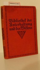 Bibliothek der unterhaltung - bibliothek,
