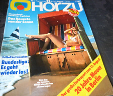 Hörzu Nr. 32/1981 Dallas-Charlene Tilton/HSV/Dschinghis Khan/Gitte/Jim Morisson