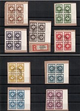 SBZ MiNr. 42-50 G, gestempelt