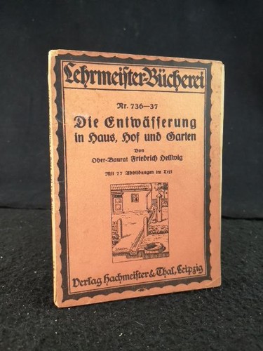 Die entwässerung haus hof - in, haus,