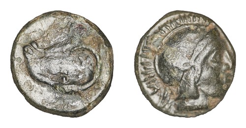 Klazomenai ionia ae10 - ae10, obv