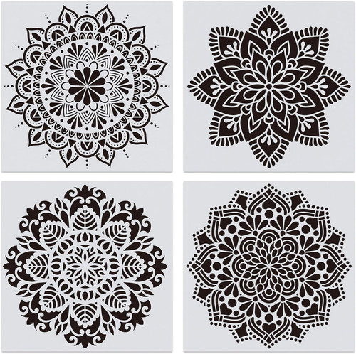 Stück mandala schablonen - stück,