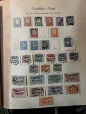 Briefmarken Deutsches Reich - Alten Borek-Albulms