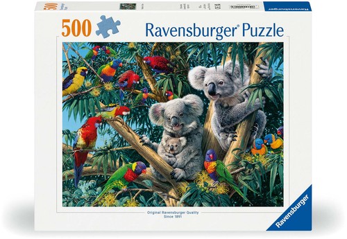 500 teile ravensburger puzzle - teile,