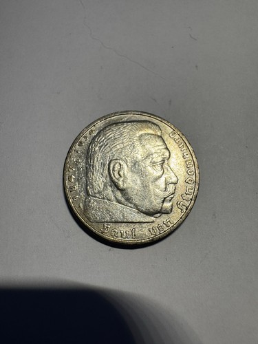 Reichsmark 1936 paul von - -,
