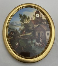 Bildwanduhr Dorf Am Bodensee D&S Galerie Wien Limitierte Auflage M Zertifikat