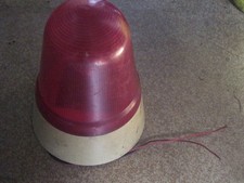 alter Stroboskop Blitzer rot Strobo Lampe Alarmblitzer Disco 140 Blitze/min 12V