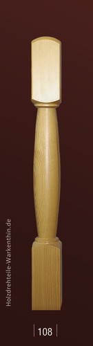 Holzpfosten geländer - holzpfosten,