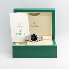 Rolex Oyster Perpetual Stahl Ref: 77080 mit Rolex Box & Papiere von 2001