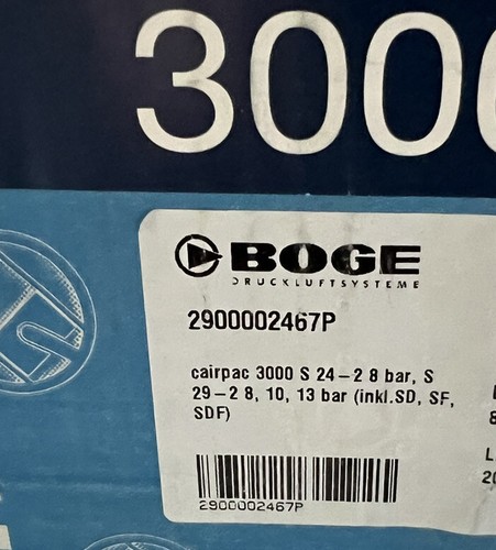 Boge 2900002467p filter kit - kit, /