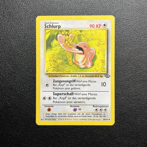 Pokémon karte schlurp 64 - karte,