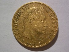 Frankreich: 10 Francs Gold
