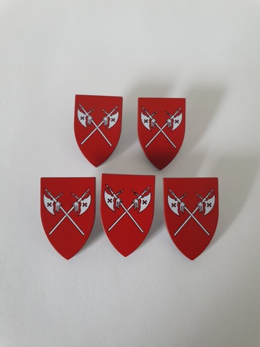 Ritterschilde mit doppelaxt - 5,