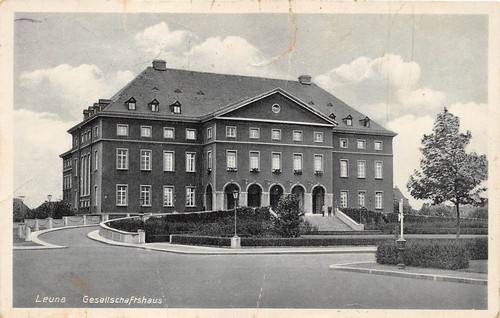 Leuna gesellschaftshaus - ak,