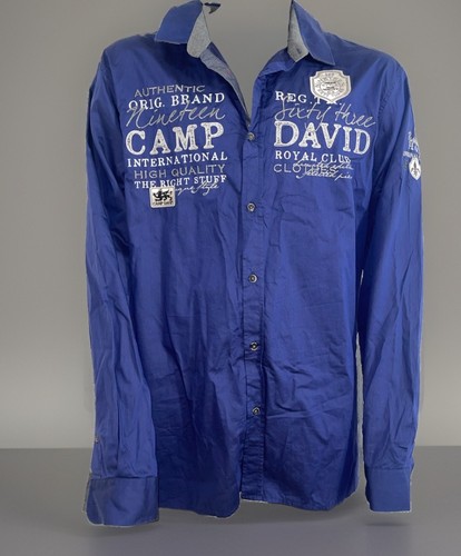 Camp david herren hemd langarm - camp,