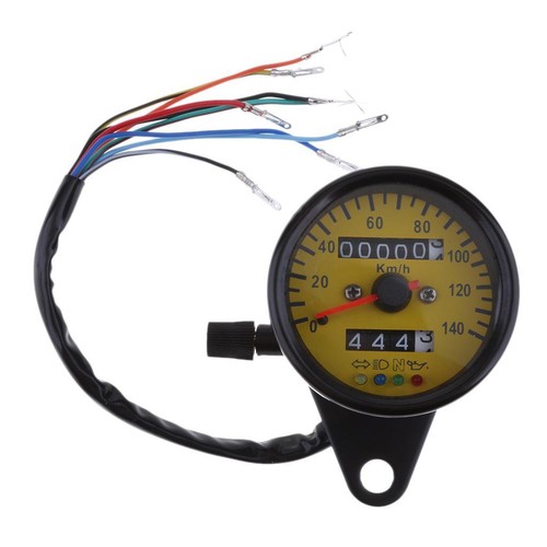60mm gelb gesicht motorrad led - gelb,