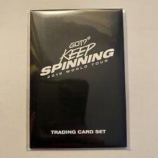 Got7 Keep Spinning 2019 Tour Official Photocard - Trading Set 5pcs [UNSEALED]